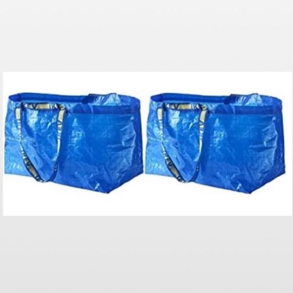 New IKEA Utility Oversized Tote Tarp Bags - Picture 2 of 15